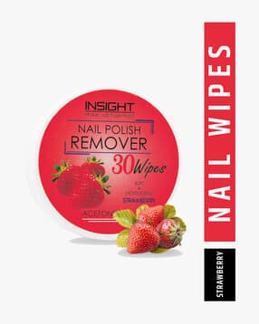 Nail Polish Remover Wipes Strawberry 30 Wipes