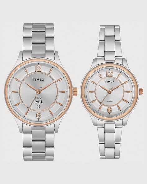 timex watches couple set