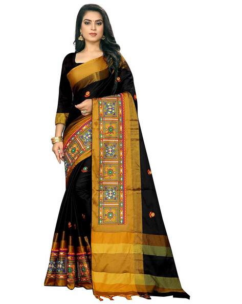 cotton ki party wear saree