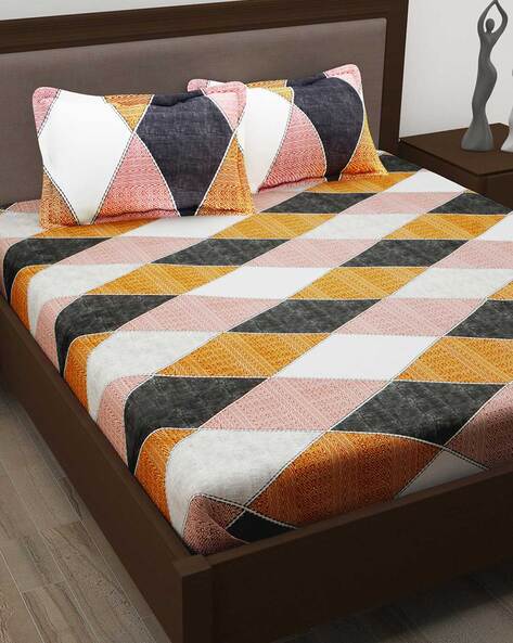 Buy Multicoloured Bedsheets for Home & Kitchen by Story@Home Online