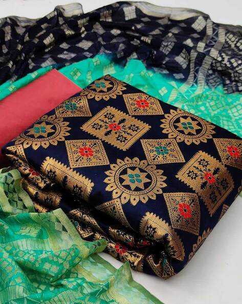 Buy Hand Block Printed Cotton Fabric, Indigo Blue Fabric, 100% Soft Cotton  Indian Fabric, Women Clothing Dress Material, 1 to 10 Yards RAJ132 Online  in India - Etsy