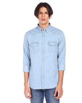 Buy Blue Shirts for Men by AEROPOSTALE 