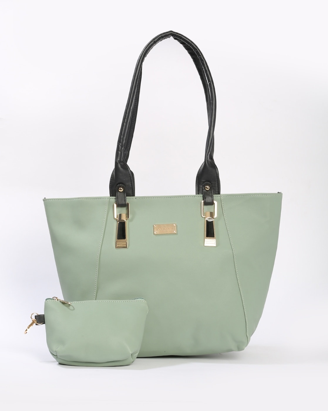 Womens Clare V. Petit Henri Pouch Green  Clare V. Bags & Small Accessories  - AICelluloids