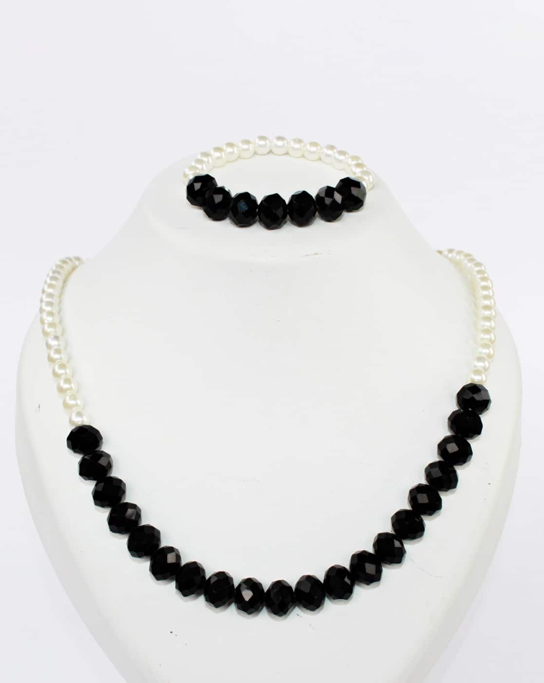 Top more than 87 pearl necklace and bracelet set POPPY