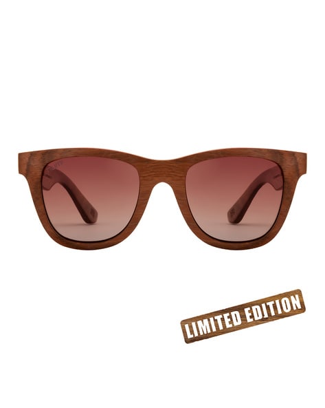 Walnut Wood Sunglasses with Polarized Lens in Wood Display Box for Men –  Woodies