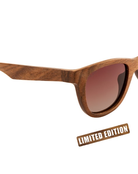 Woodies Polarized All-Wood Zebra Wood Sunglasses for Men and Women | Dark  Lenses and Real Wooden Frame | 100% UVA/UVB Ray Protection at Amazon Men's  Clothing store