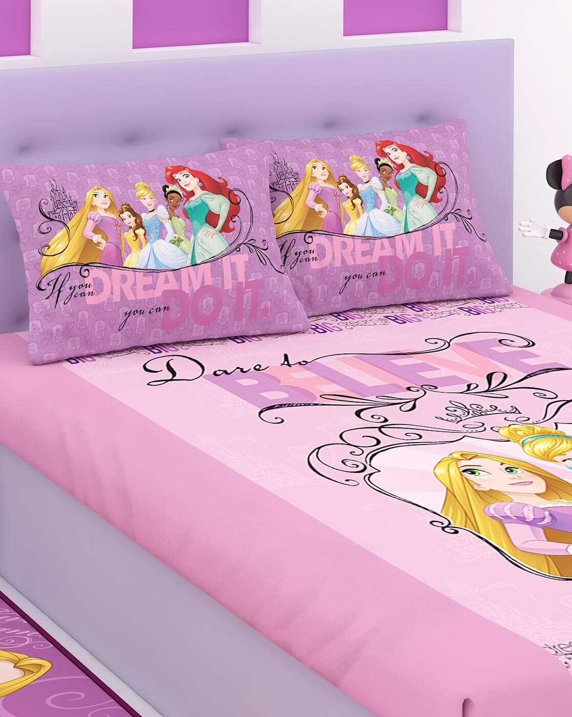 Disney princess dare 2024 to dream bedding