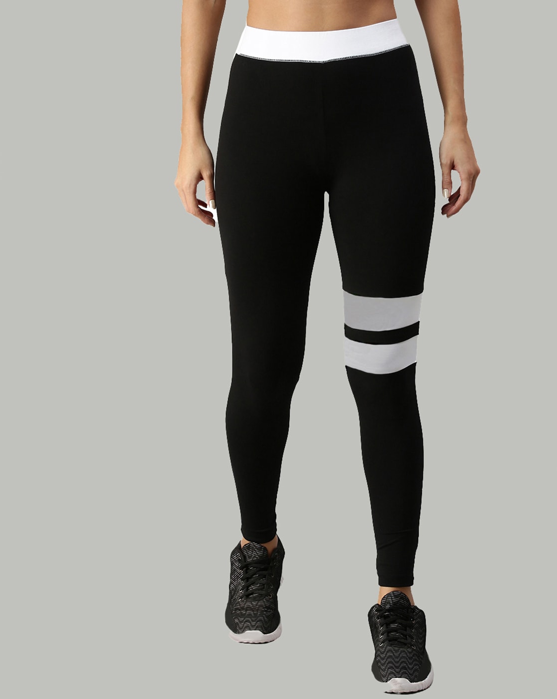 FAME FOREVER YOUNG Girls Striped Elasticated Leggings | Lifestyle Stores |  Intermediate Ring Road | Bengaluru