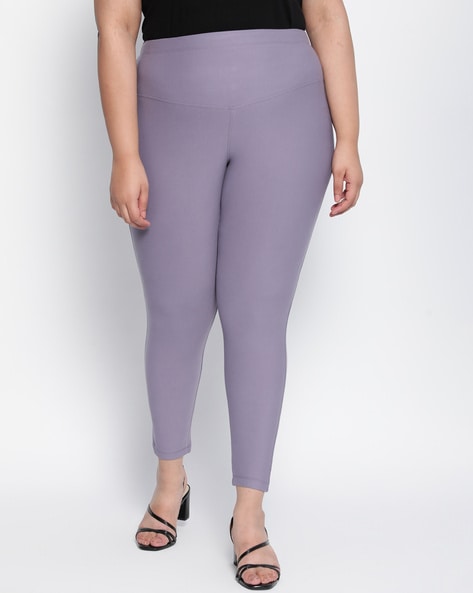 Plus size purple outlet jeggings