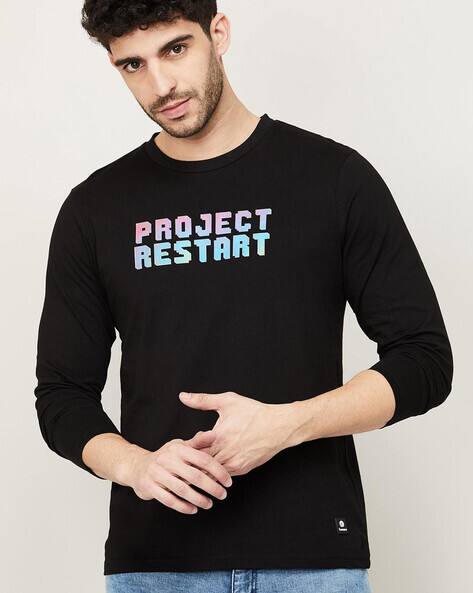 Buy Black Tshirts for Men by BOSSINI 