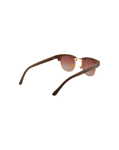 Ray Ban Light Brown W/ Gradient Brown Sunglasses 46