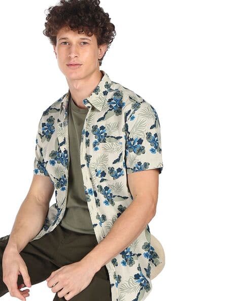 Buy Blue Shirts for Men by AEROPOSTALE 