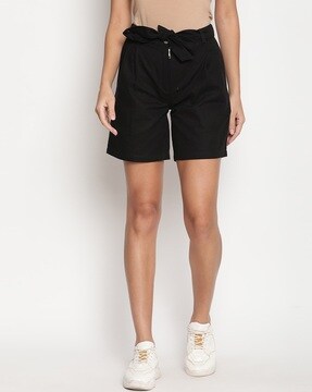 Buy Black Shorts for Women by House Of Kkarma Online 