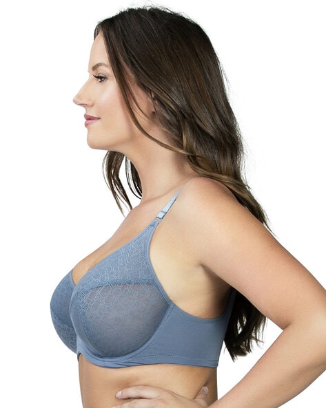  Minimizer Bras For Women Full Coverage Underwire Bras For Heavy  Breast 38I Pastel Blue