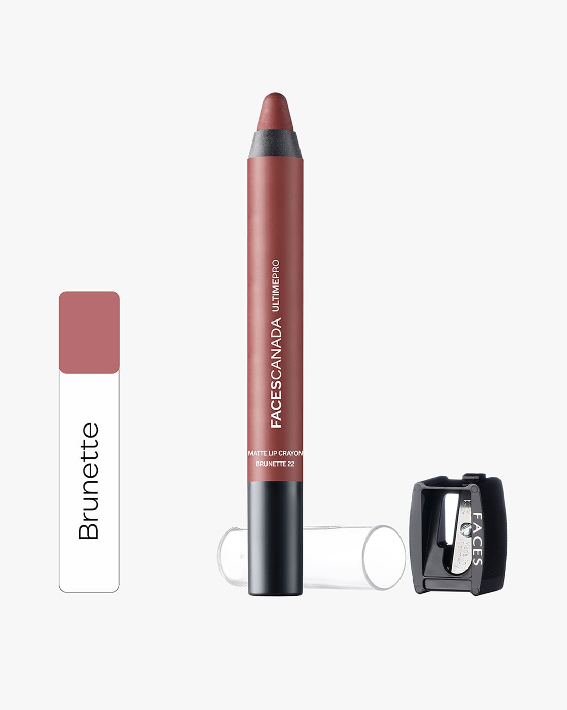 faces brunette lip crayon