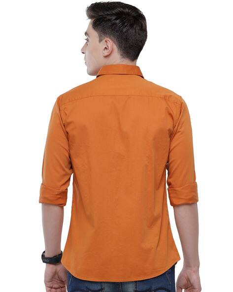 Buy Orange Shirts for Men by C \u0026 C 