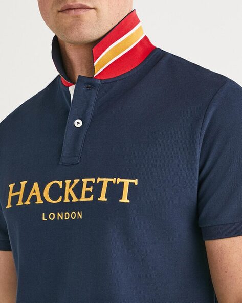 hackett golf polo shirt