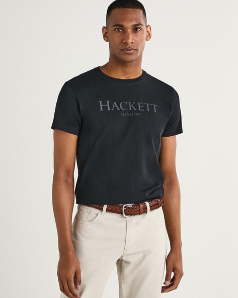 Hackett round 2025 neck t shirts