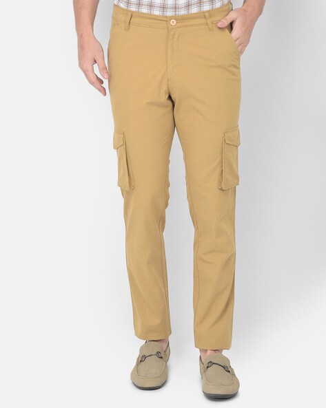 Buy Khaki Trousers & Pants for Men by Canary London Online 