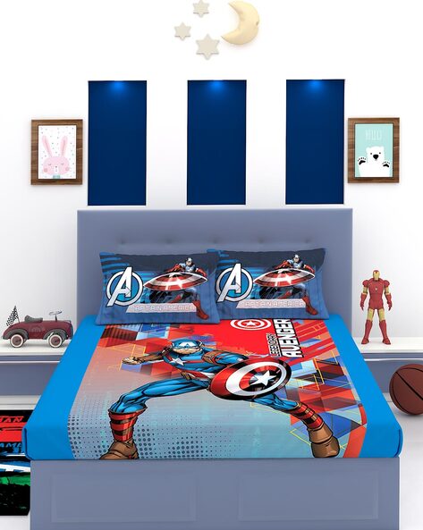 Superhero double cheap bed sheets