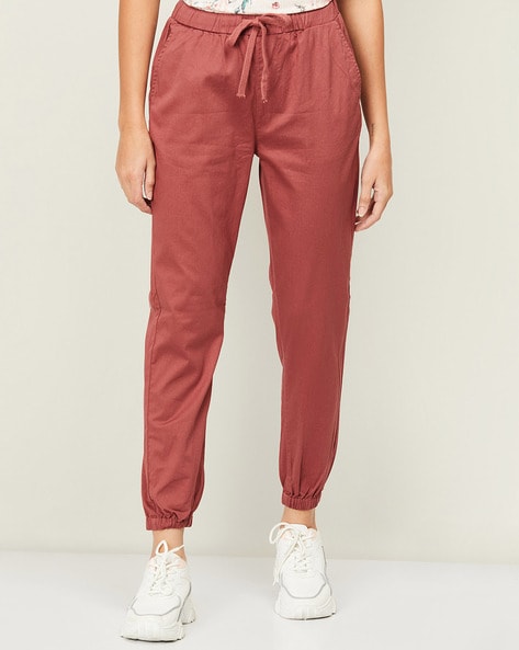 Buy Blue Trousers & Pants for Women by BOSSINI Online | Ajio.com