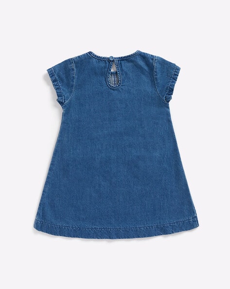 BABY GIRL DENIM DRESS BY OVS - Hatti24 - Online Shopping Platform In  Pakistan