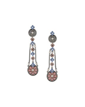 Tribe Amrapali Hand Painted Chandrika Pink Enamel Coin Earrings Buy Tribe  Amrapali Hand Painted Chandrika Pink Enamel Coin Earrings Online at Best  Price in India  Nykaa