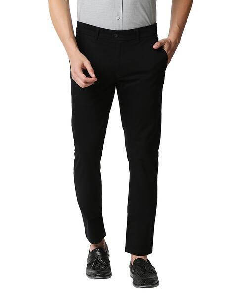 Buy Black Trousers \u0026 Pants for Men by 
