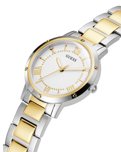 Guess silver and gold on sale watch