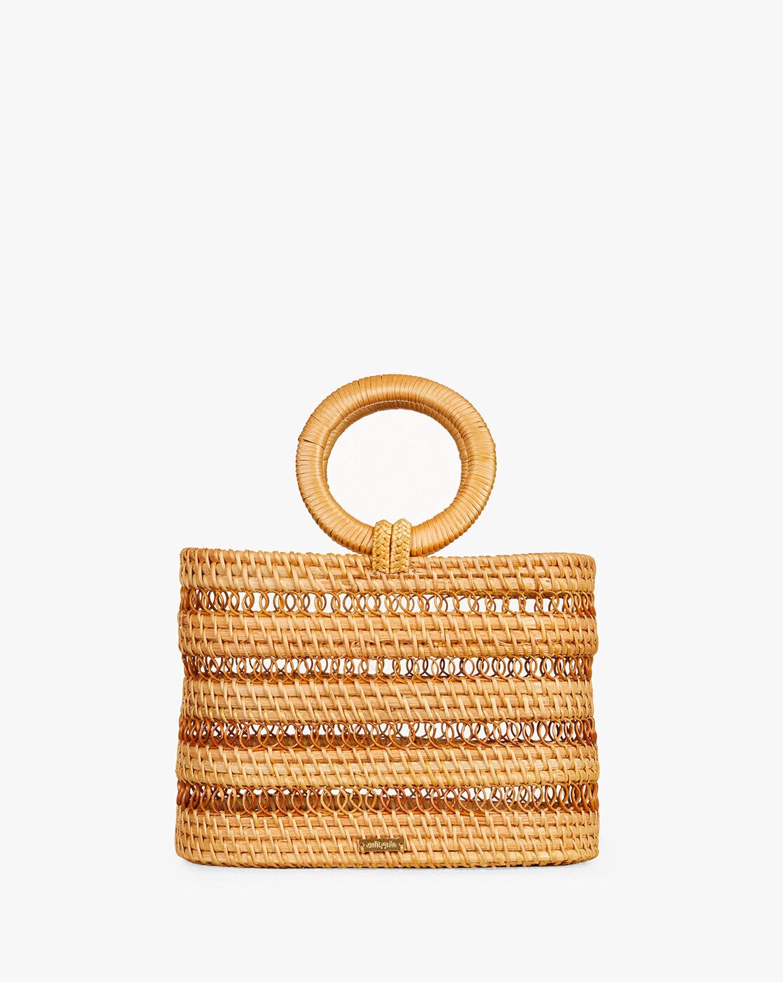 Cult Gaia Hera Knotted Rhinestone Mini Shoulder Bag | Neiman Marcus