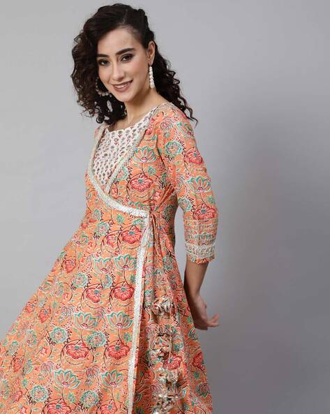 ajio anarkali gown