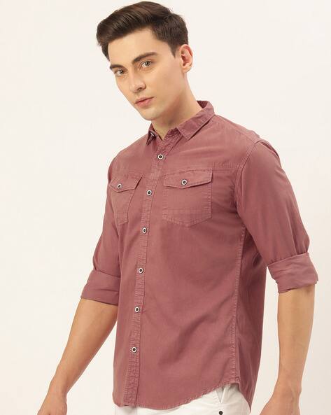 Buy Pink Shirts for Men by iVOC Online 