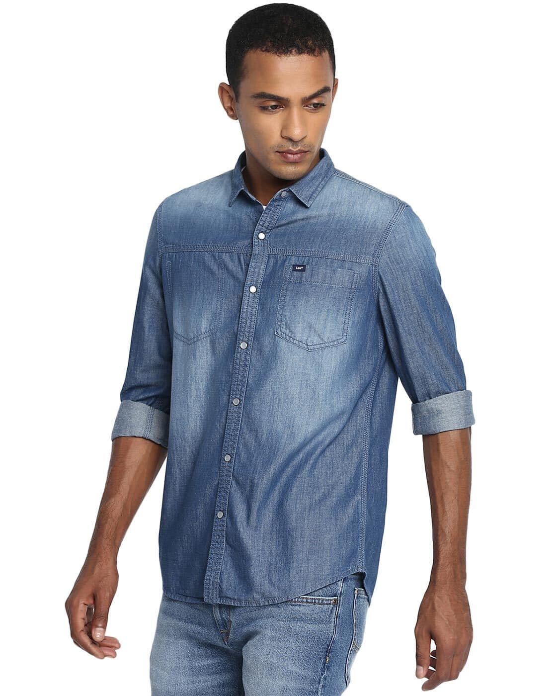 Buy Blue Shirts for Men by Lee Online 