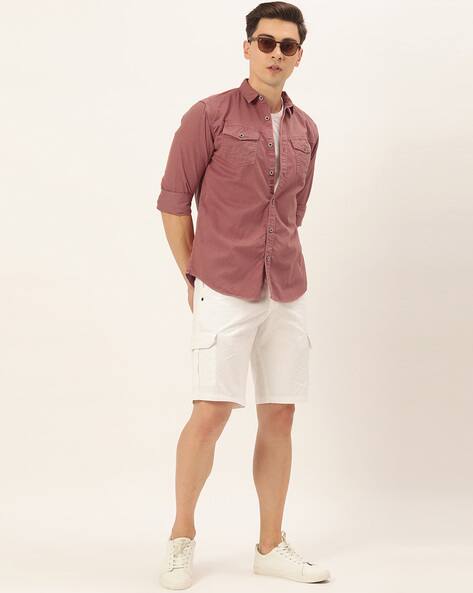 Buy Pink Shirts for Men by iVOC Online 