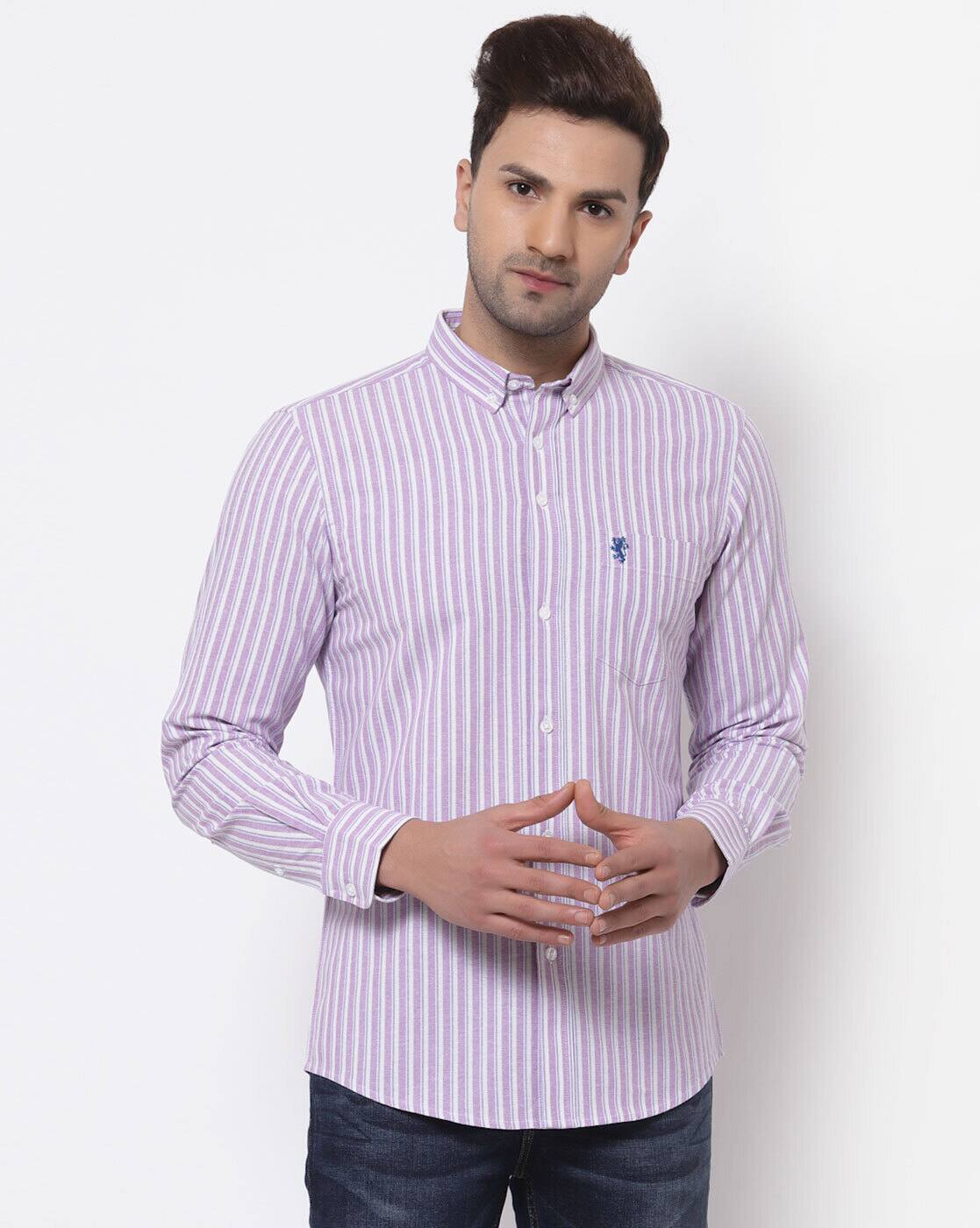 Buy Purple Shirts for Men by RED TAPE 