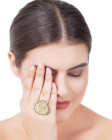 Gold Rings for Women by Auraa Trends 