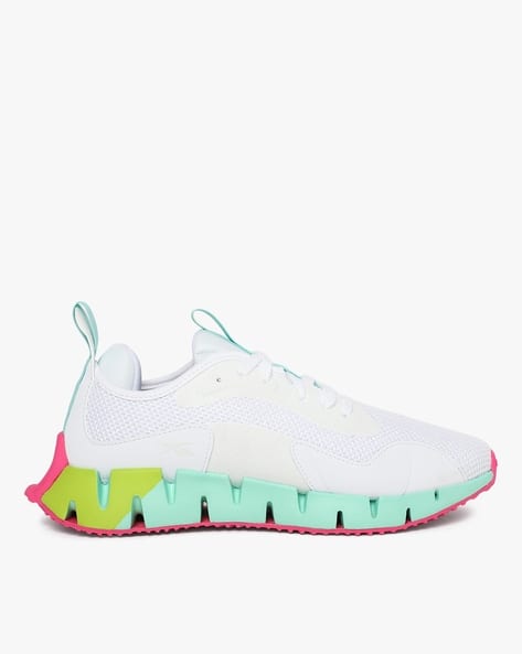 Buy White \u0026 Blue Sports Shoes for Women 