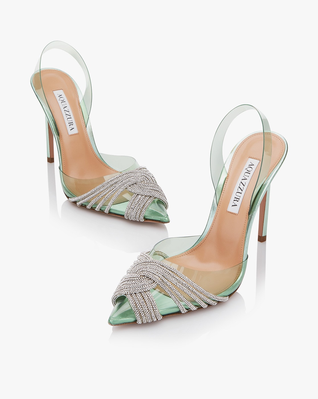 Aquazzura green outlet shoes