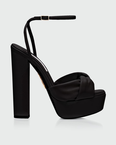 Womens Black schuh Shay Platform High Heels | schuh