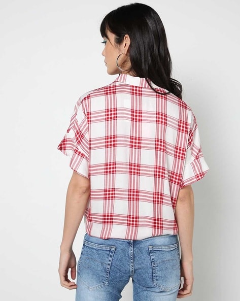 Buy Red Shirts for Women by DNMX Online