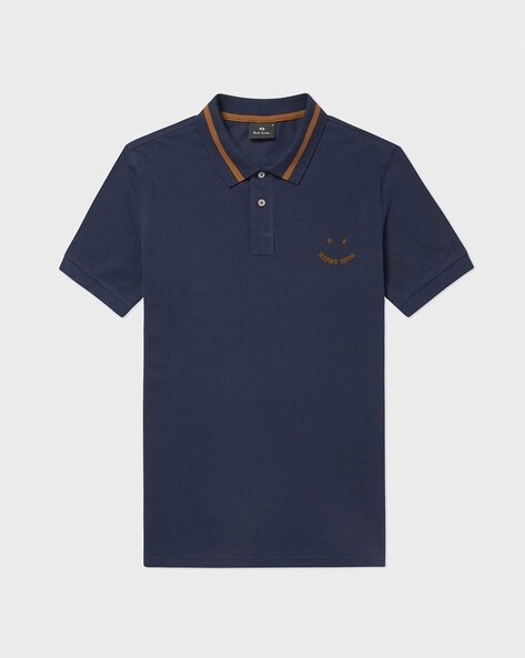 Polo Shirt PS PAUL SMITH Men color Blue