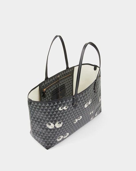 Buy Anya Hindmarch I Am A Plastic Multi Eyes Large Tote Bag, Grey Color  Women