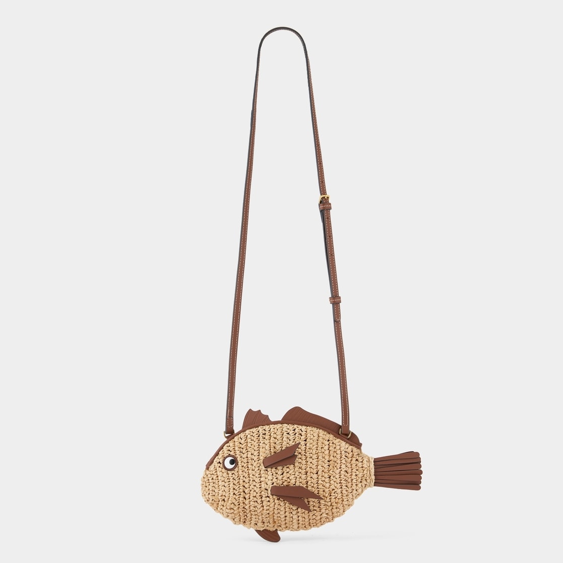 Buy Anya Hindmarch Fish Design Sling Bag with Adjustable Strap