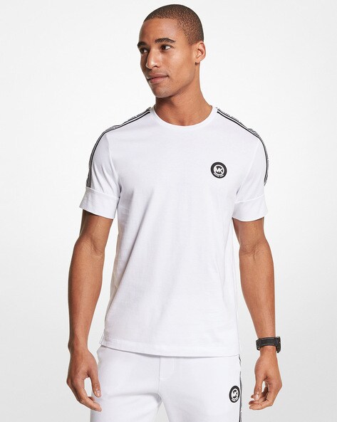 Michael kors crew 2024 neck t shirt