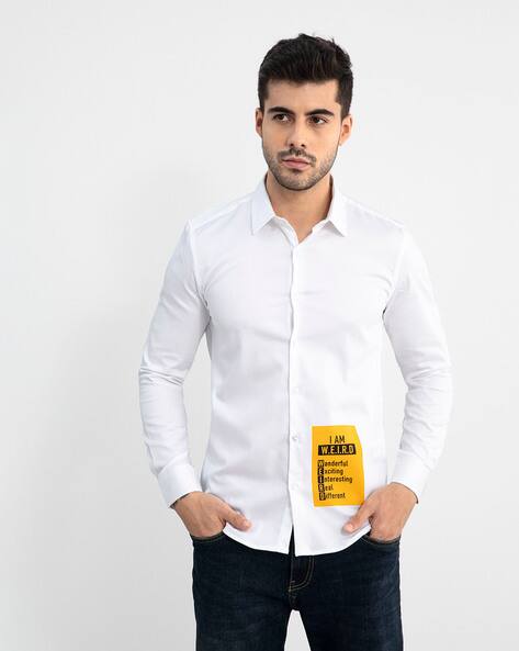 Buy White Shirts for Men by SNITCH 