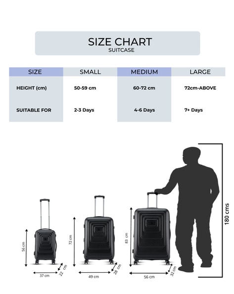 Buy Black Luggage Trolley Bags for Men by It Luggage Online Ajio