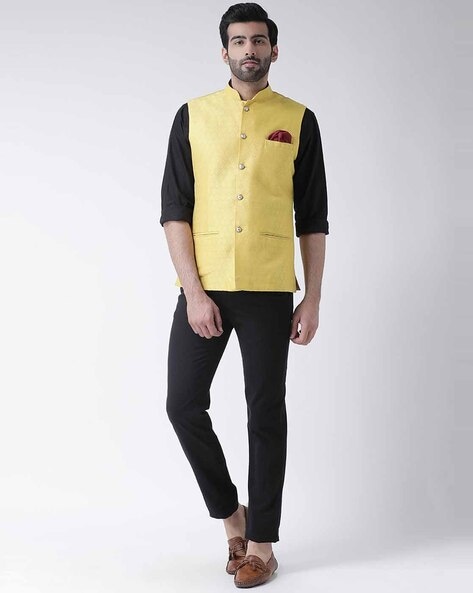 Saheen - Stylish Nehru Jacket & Pant Set for Men's – Anuthi Fashion