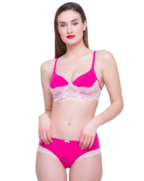 Candyskin Women Bikini Pink Panty - Buy Candyskin Women Bikini Pink Panty  Online at Best Prices in India