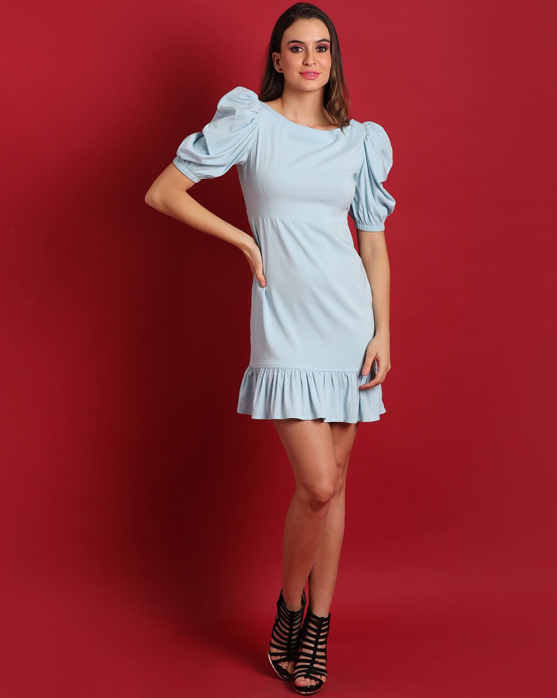 Buy Blue Dresses for Women by Campus Sutra Online