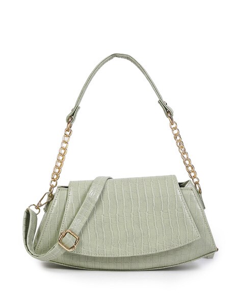 Croc discount textured bag